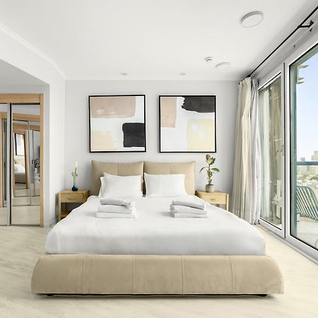 Superb Beachfront Apartments With Shelter By Sea N' Rent Tel Aviv Ngoại thất bức ảnh