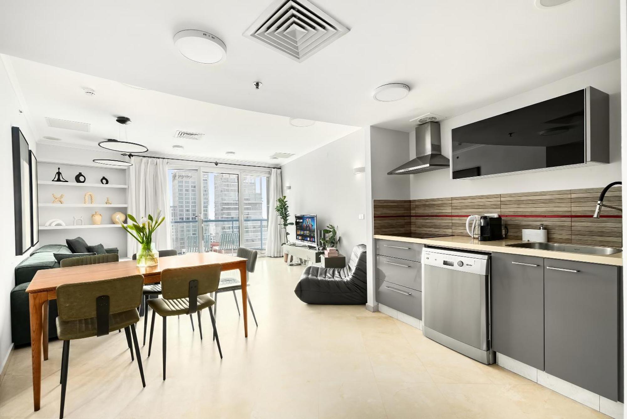 Superb Beachfront Apartments With Shelter By Sea N' Rent Tel Aviv Ngoại thất bức ảnh