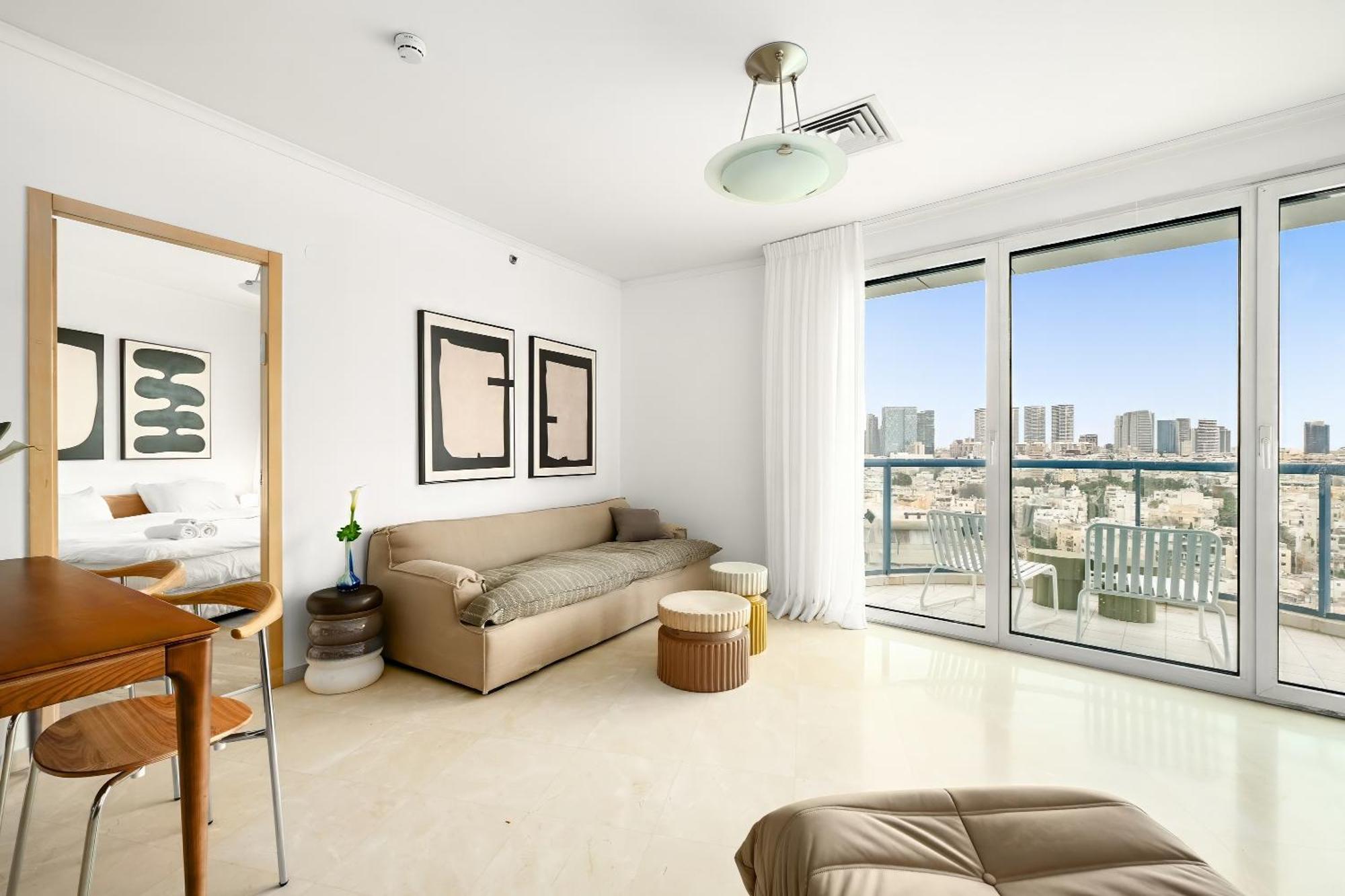 Superb Beachfront Apartments With Shelter By Sea N' Rent Tel Aviv Ngoại thất bức ảnh